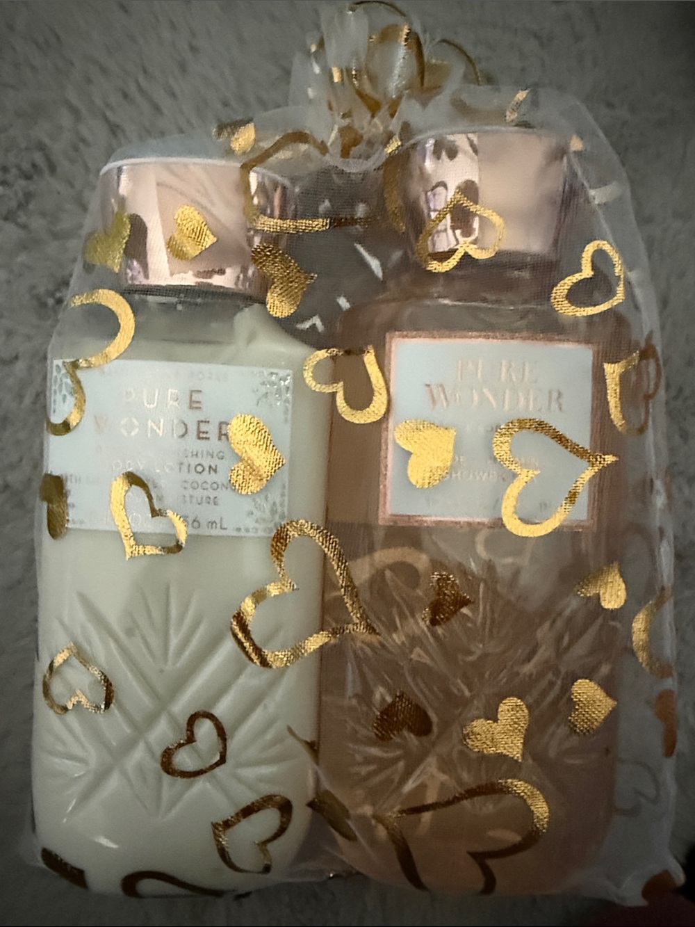 Bath & Body Works Pure Wonder Pink & Cream Shower Gel and Lotion Duo